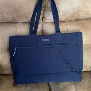 Vera Bradley worktote bag in navy